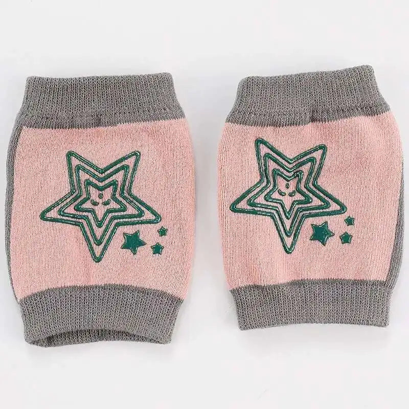 Kids Non Slip Crawling Elbow Infants Toddlers Baby Accessories Smile Knee Pads Protector Safety Kneepad Leg Warmer Girls Boys