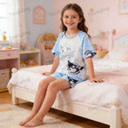 Hello Kitty Girls Summer Pajamas Set for Ages 3 to 12