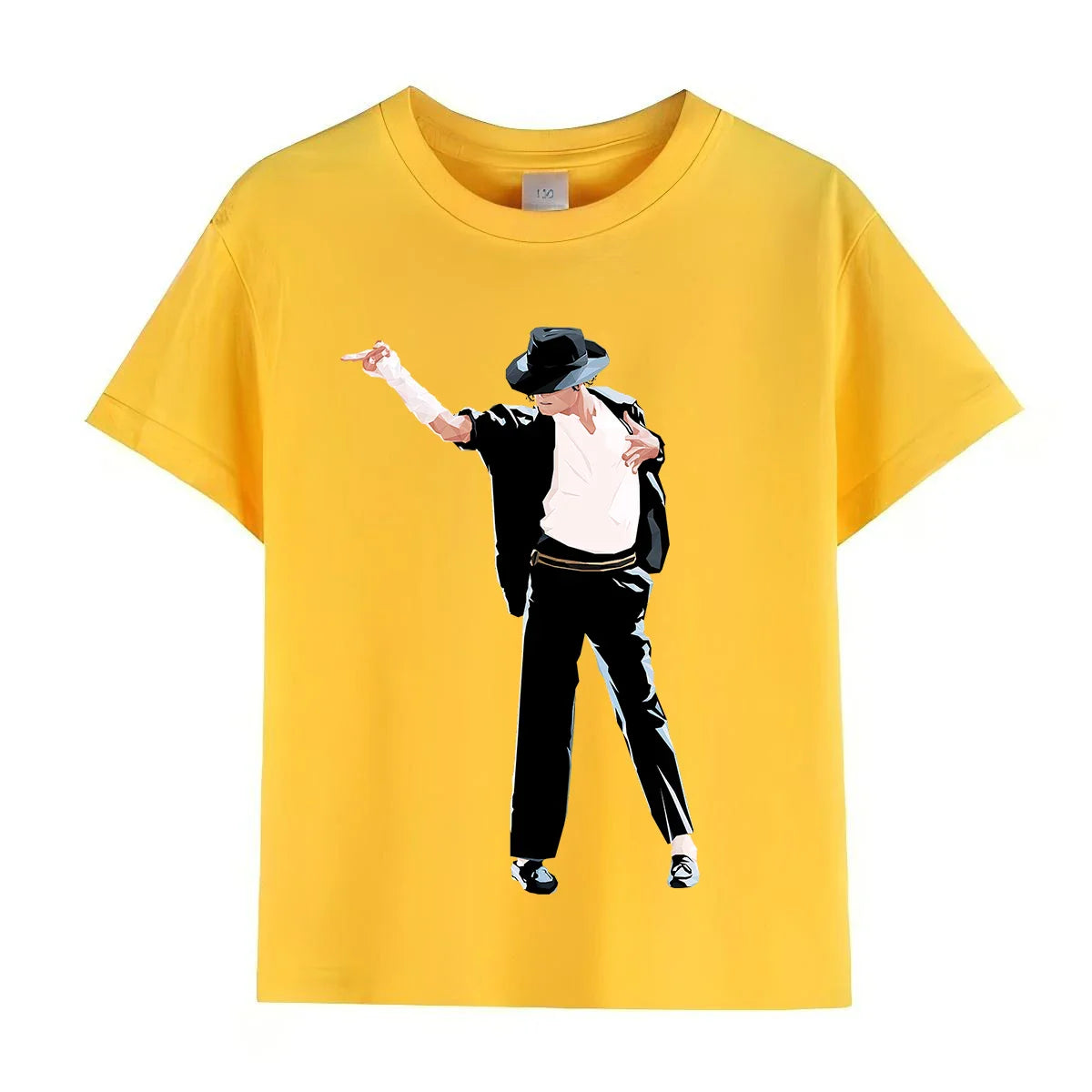 Michael Jackson Kids Rock N Roll T-Shirt Cotton Summer Tee
