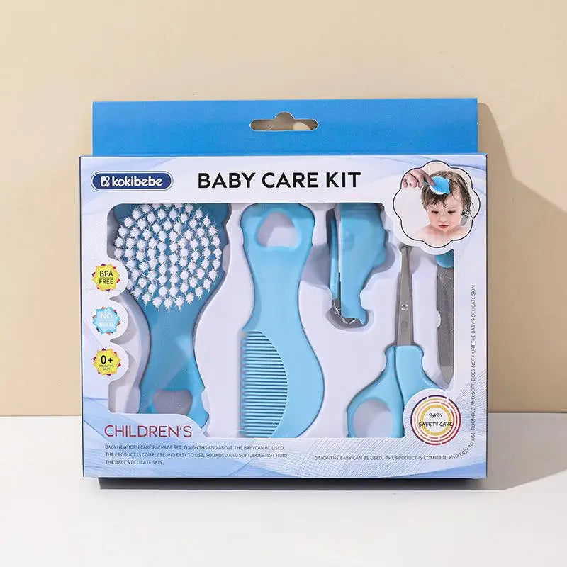 Baby care bag set of thirteen pieces and twenty pieces, nail clipper and nose suction device, baby daily cleaning