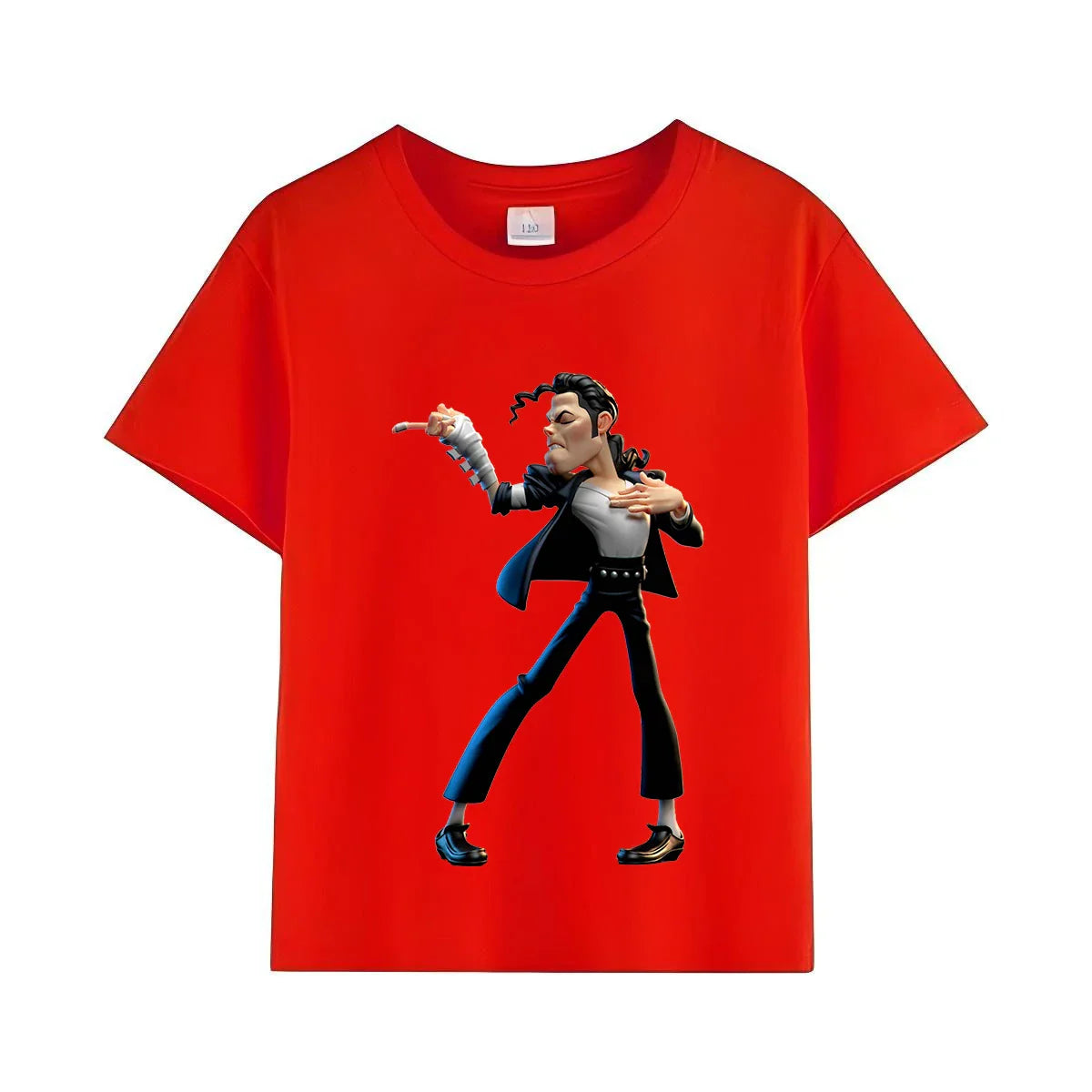 Michael Jackson Kids Rock N Roll T-Shirt Cotton Summer Tee