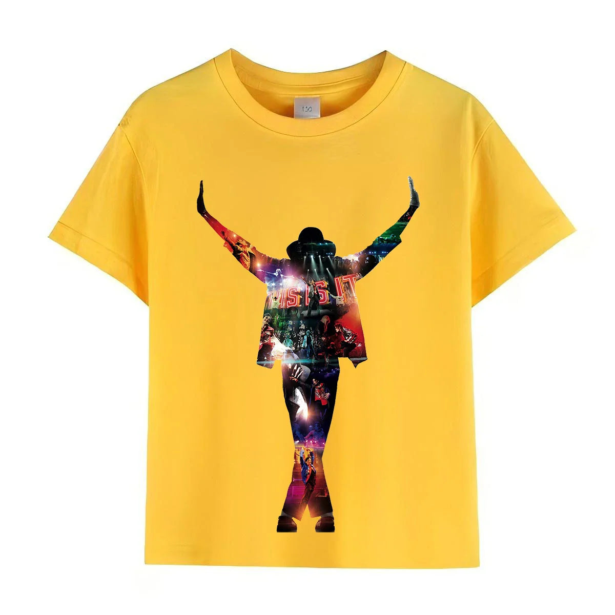 Michael Jackson Kids Rock N Roll T-Shirt Cotton Summer Tee