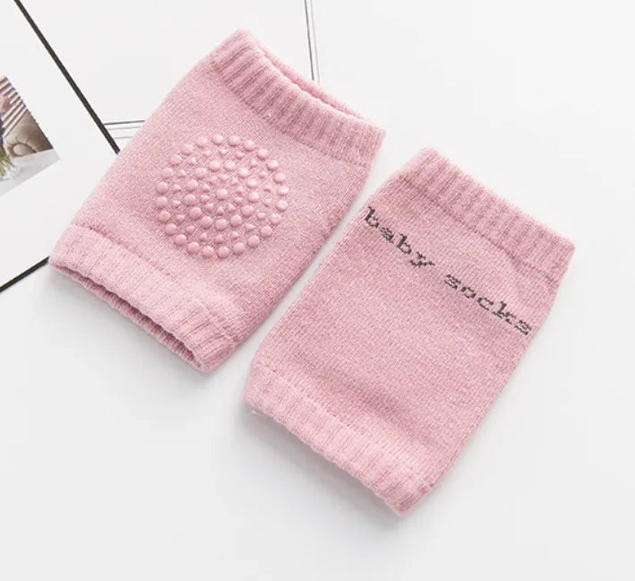 Kids Non Slip Crawling Elbow Infants Toddlers Baby Accessories Smile Knee Pads Protector Safety Kneepad Leg Warmer Girls Boys