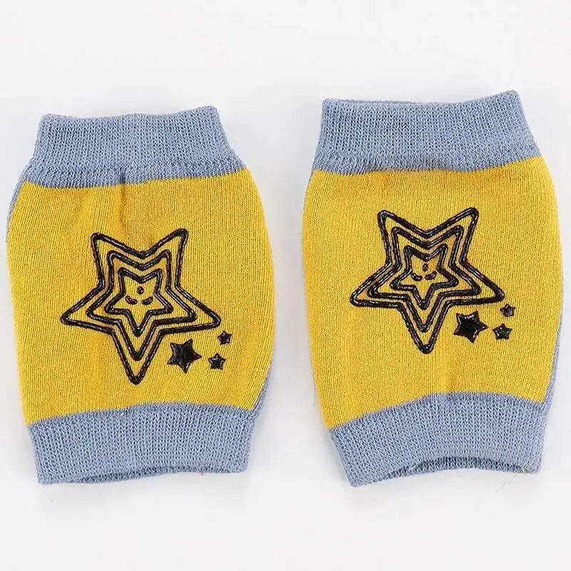 Kids Non Slip Crawling Elbow Infants Toddlers Baby Accessories Smile Knee Pads Protector Safety Kneepad Leg Warmer Girls Boys