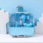 Baby care bag set of thirteen pieces and twenty pieces, nail clipper and nose suction device, baby daily cleaning