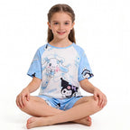 Hello Kitty Girls Summer Pajamas Set for Ages 3 to 12