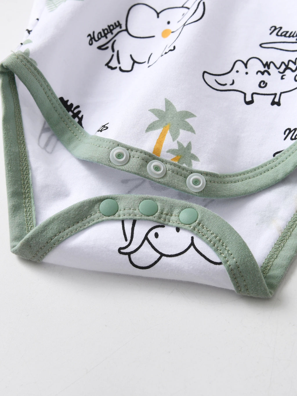 Newborn Baby Boy Spring Autumn Clothes Set Animal Printed Long Sleeve Romper Bodysuit Top infant Pants with Hat Clothing for Boy