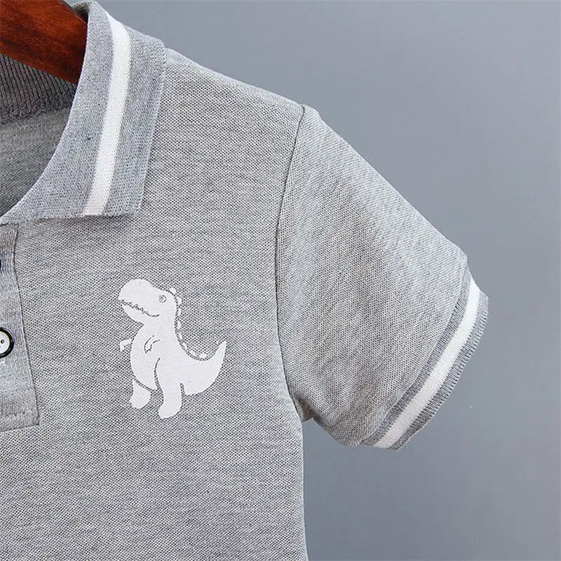 Dinosaur T-Shirt and Shorts Set for Boys 0-5 Years