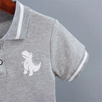 Dinosaur T-Shirt and Shorts Set for Boys 0-5 Years