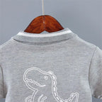 Dinosaur T-Shirt and Shorts Set for Boys 0-5 Years