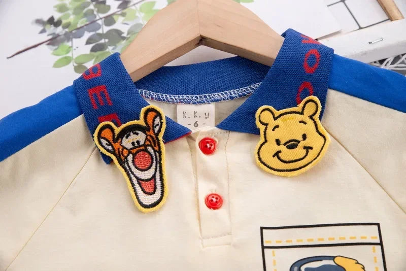 Trendy Disney Donald Duck Print Tracksuit Set for Kids