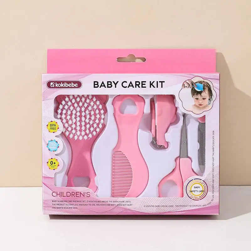 Baby care bag set of thirteen pieces and twenty pieces, nail clipper and nose suction device, baby daily cleaning