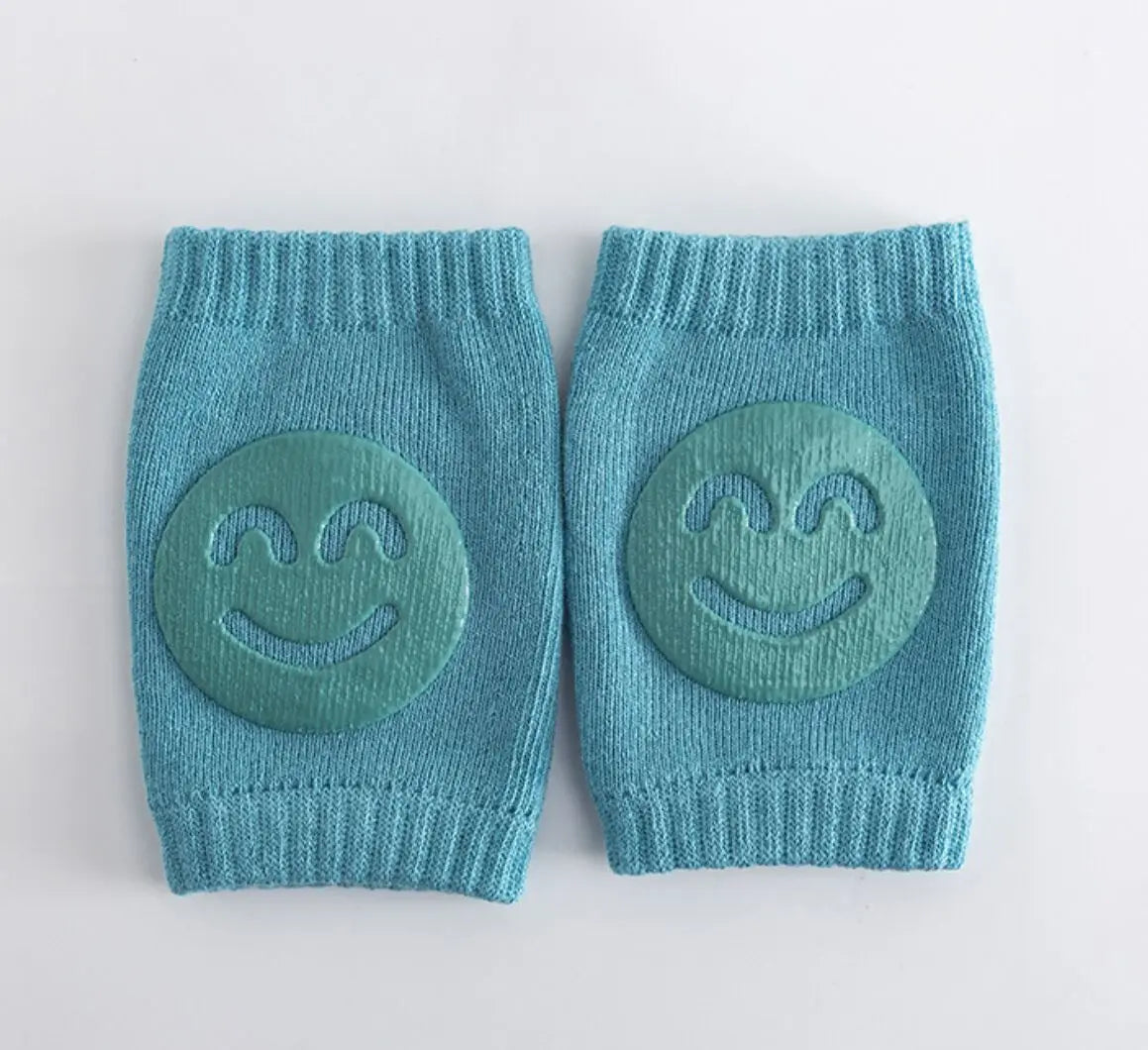 Kids Non Slip Crawling Elbow Infants Toddlers Baby Accessories Smile Knee Pads Protector Safety Kneepad Leg Warmer Girls Boys