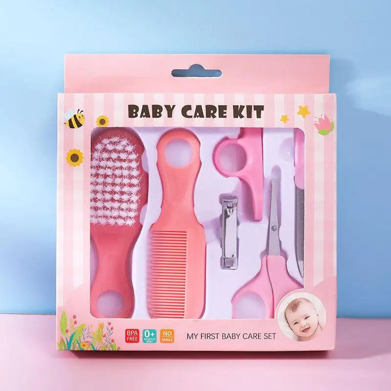 Baby care bag set of thirteen pieces and twenty pieces, nail clipper and nose suction device, baby daily cleaning