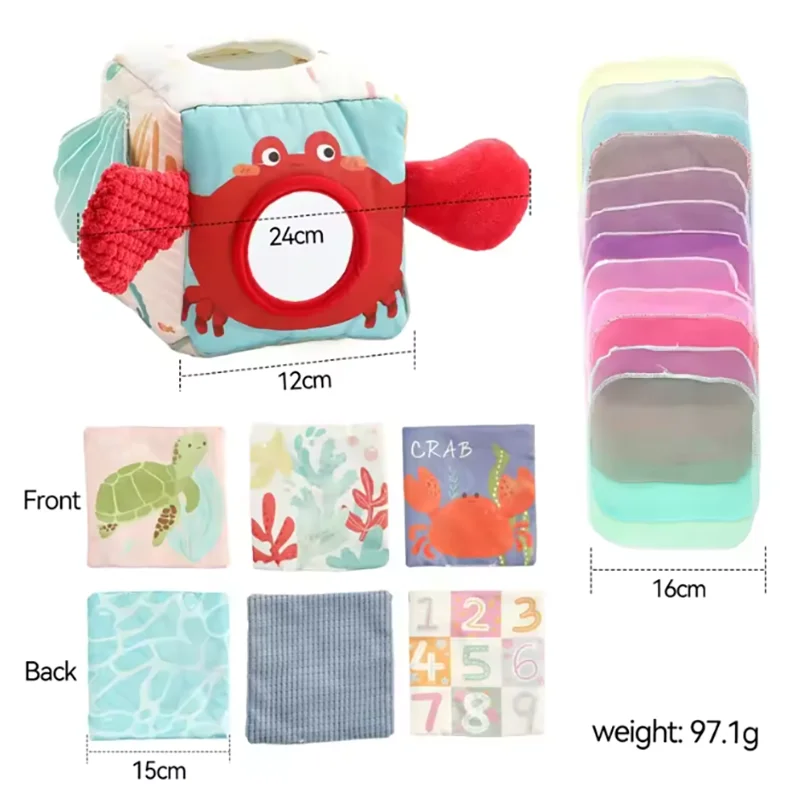 Baby Toy Silicone Educational Toys Infant Montessori Toy Teething Track Maze Wooden Roller Coaster Bead Baby Accessory Teether