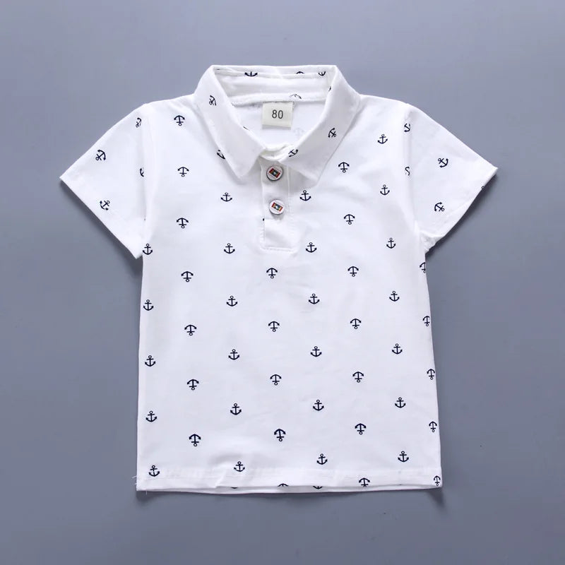 Boys Summer Clothes Set T-Shirt and Shorts 2pcs Outfit