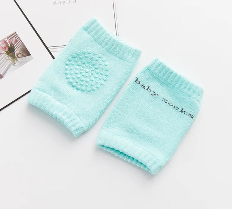 Kids Non Slip Crawling Elbow Infants Toddlers Baby Accessories Smile Knee Pads Protector Safety Kneepad Leg Warmer Girls Boys
