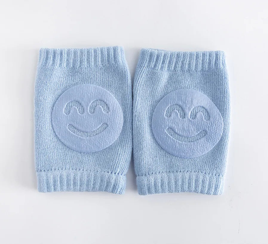Kids Non Slip Crawling Elbow Infants Toddlers Baby Accessories Smile Knee Pads Protector Safety Kneepad Leg Warmer Girls Boys