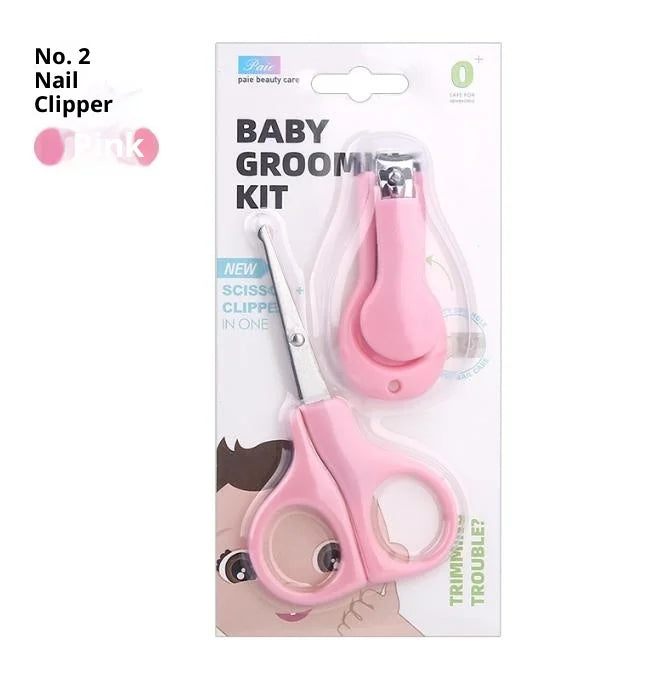 Baby care bag set of thirteen pieces and twenty pieces, nail clipper and nose suction device, baby daily cleaning