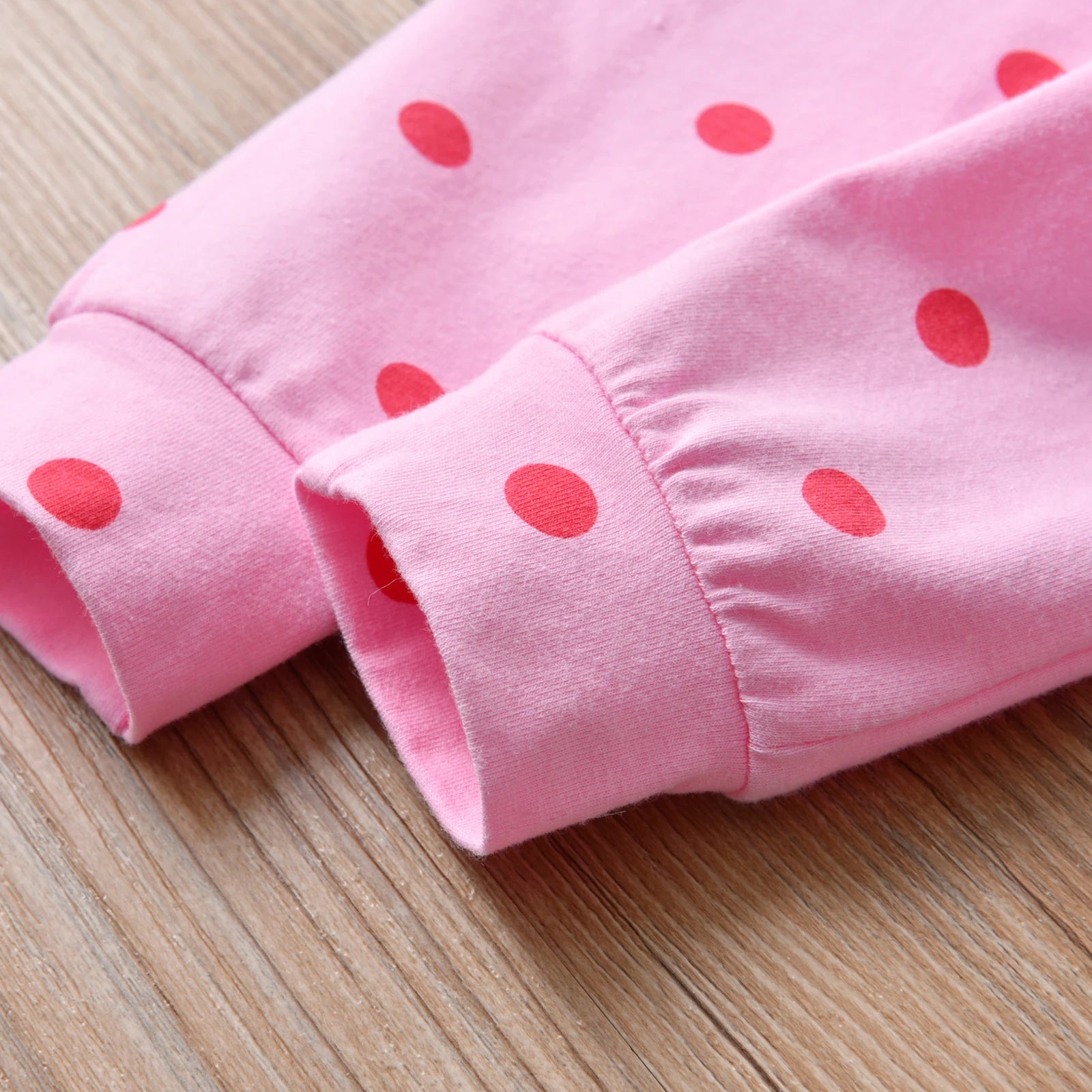 Newborn Baby Girl Clothes Long Sleeve Giraffe Print Romper Tops Dot Pants With Hat Infant Outfits Set