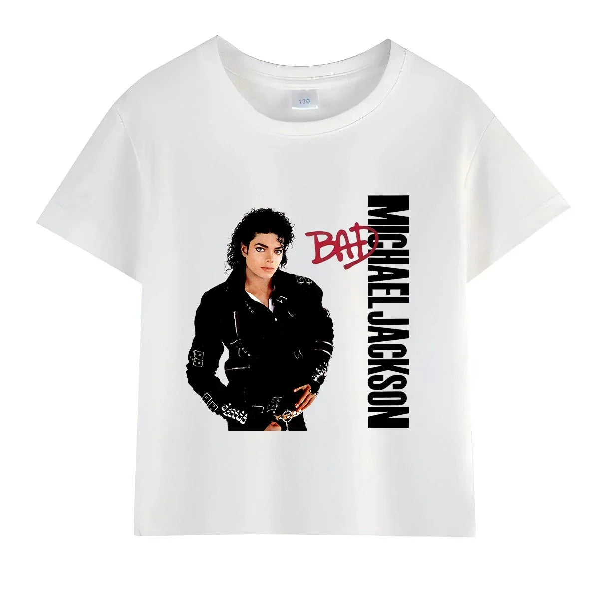 Michael Jackson Kids Rock N Roll T-Shirt Cotton Summer Tee