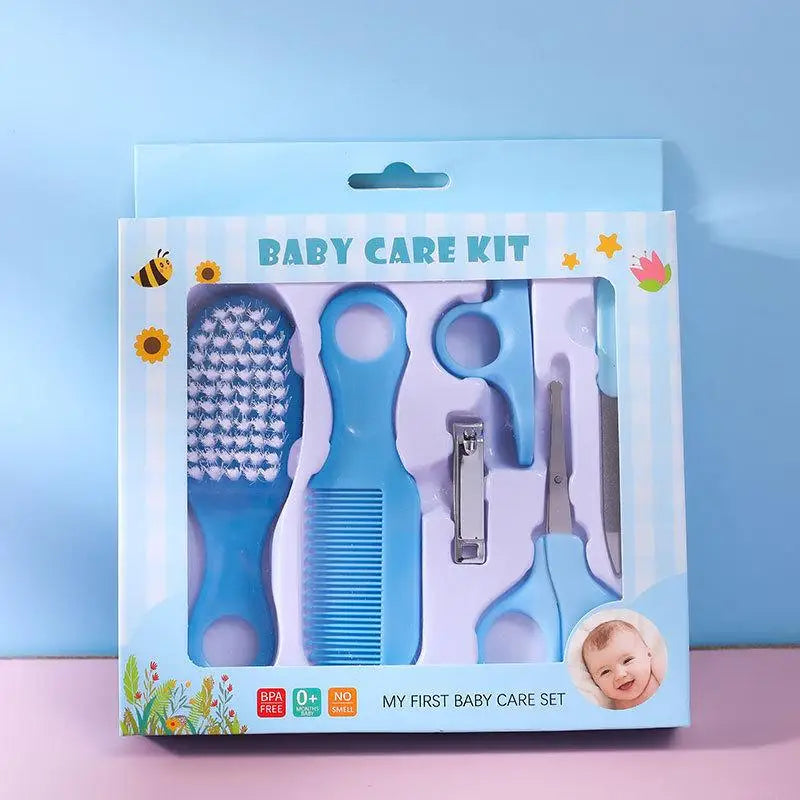 Baby care bag set of thirteen pieces and twenty pieces, nail clipper and nose suction device, baby daily cleaning