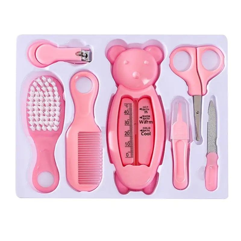 Baby care bag set of thirteen pieces and twenty pieces, nail clipper and nose suction device, baby daily cleaning