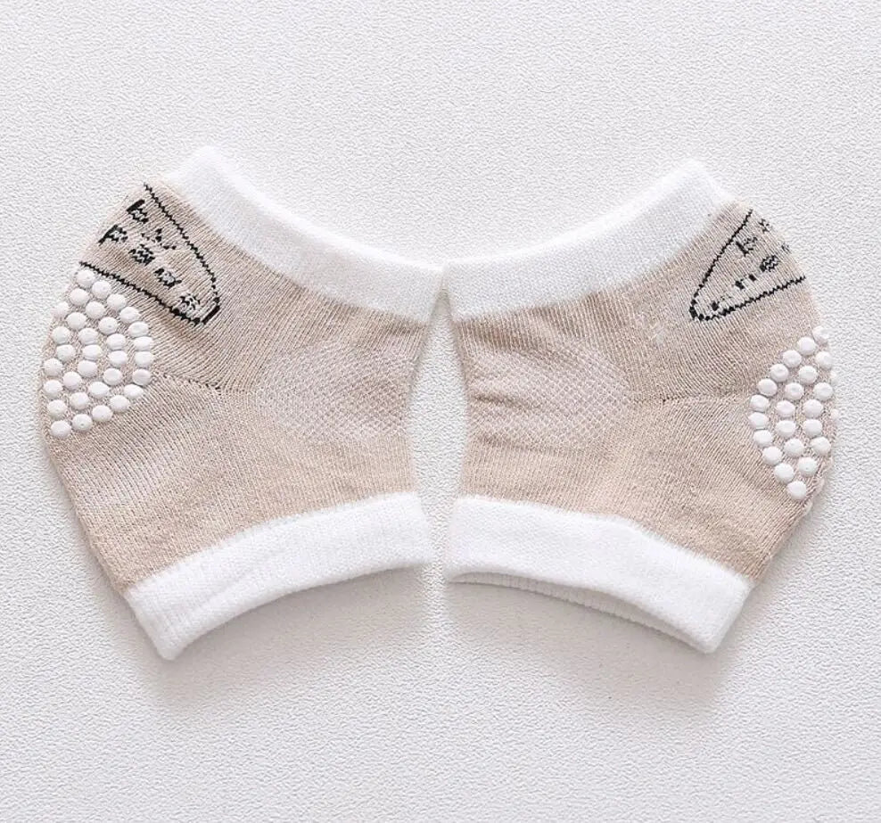 Kids Non Slip Crawling Elbow Infants Toddlers Baby Accessories Smile Knee Pads Protector Safety Kneepad Leg Warmer Girls Boys