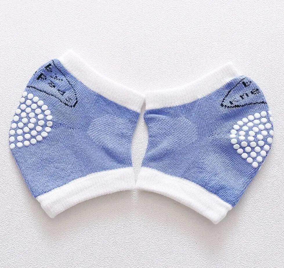 Kids Non Slip Crawling Elbow Infants Toddlers Baby Accessories Smile Knee Pads Protector Safety Kneepad Leg Warmer Girls Boys