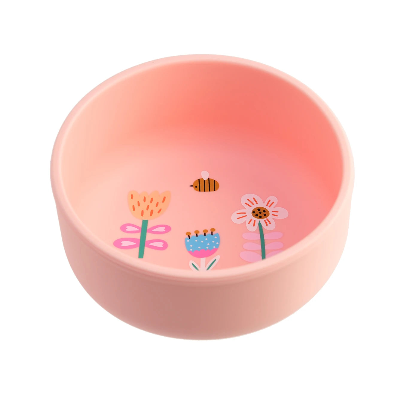 1PCS Baby Weaning Bowl Silicone Cartoon Pattern BPA Free Non Toxic Dishwasher Safe Food Feeding Container Tableware Baby Stuff