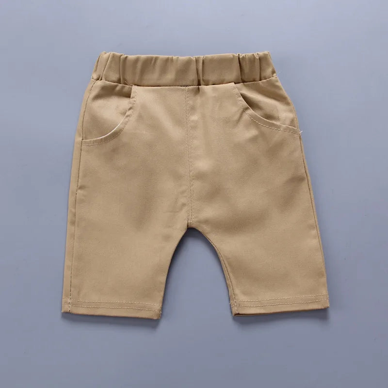 Boys Summer Clothes Set T-Shirt and Shorts 2pcs Outfit