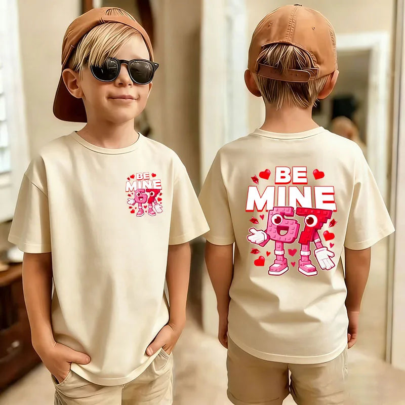 Graphic Print T-Shirt for Kids by Gong Hou Ren